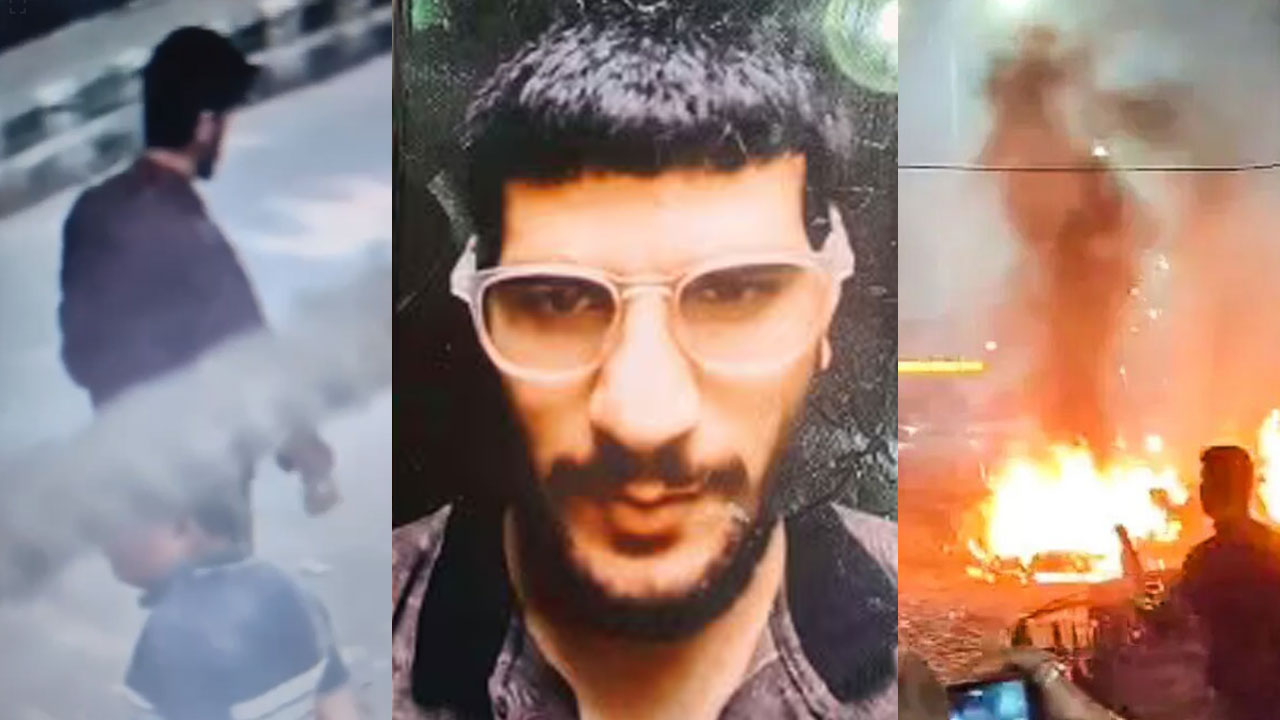 CCTV Shows Terror Suspect Umar Mohammad Near Mosque Before Red Fort Blast