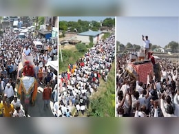 नरेश मीणा का अंता उपचुनाव में अलग अंदाज, कभी ऊंट तो कभी हाथी से प्रचार