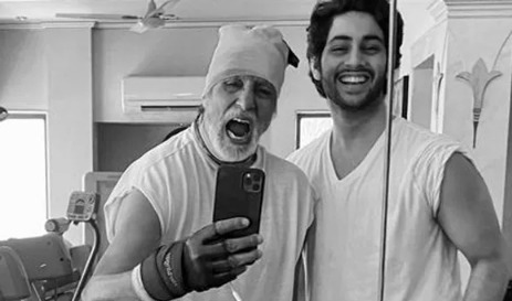 Amitabh Bachchan's Shout-Out To Grandson Agastya After <i>Ikkis</i> Trailer Release: "So Proud Of You"