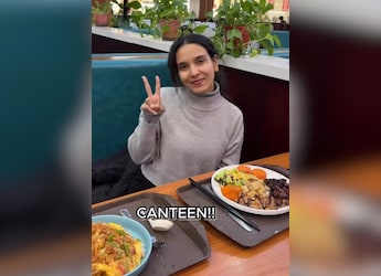 Watch: Indian Student At Chinese University Shows Off Canteen With Three Floors, Lots Of Affordable Meals