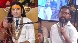 Video: सिगारेटच्या लायटरने अगरबत्ती-दिवा पेटवायचा की नाही? भक्ताच्या प्रश्नाला अनिरुद्धाचार्याचं भन्नाट उत्तर