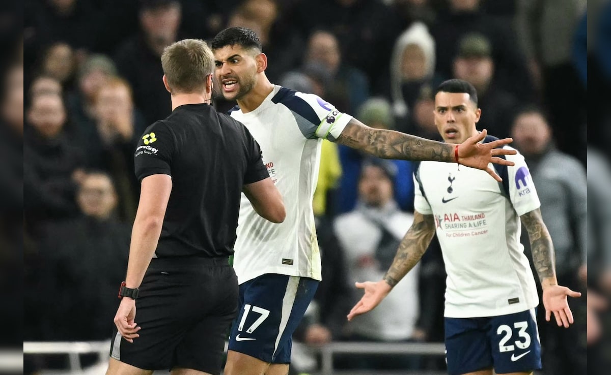 Tottenham Hotspur Captain Cristian Romero Facing Increased Ban After Liverpool Red Card