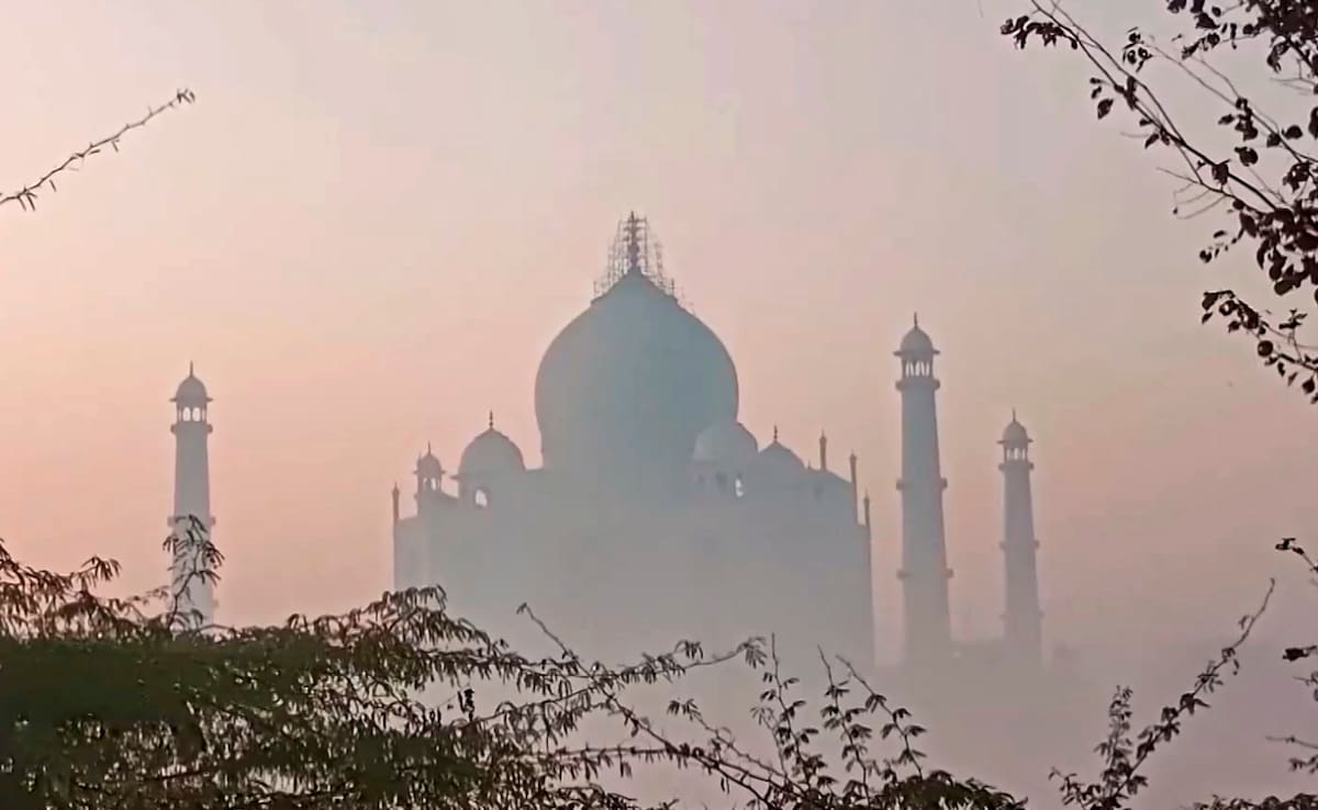 Taj Mahal Fog Alert Taj Mahal Fog Alert