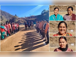 पहाड़ की 'धाकड़' बेटियां: हाथों में दरांती की जगह थामा क्रिकेट का बल्ला, मैदान में छुड़ा रही हैं छक्के!
