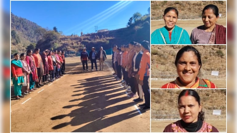 पहाड़ की 'धाकड़' बेटियां: हाथों में दरांती की जगह थामा क्रिकेट का बल्ला, मैदान में छुड़ा रही हैं छक्के!