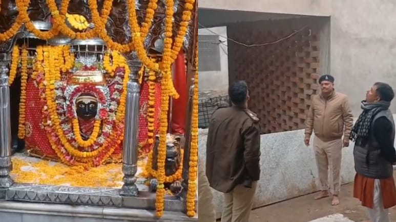 गोपालगंज: थावे दुर्गा मंदिर में भीषण चोरी, सोने का मुकुट और चांदी की छतरी गायब