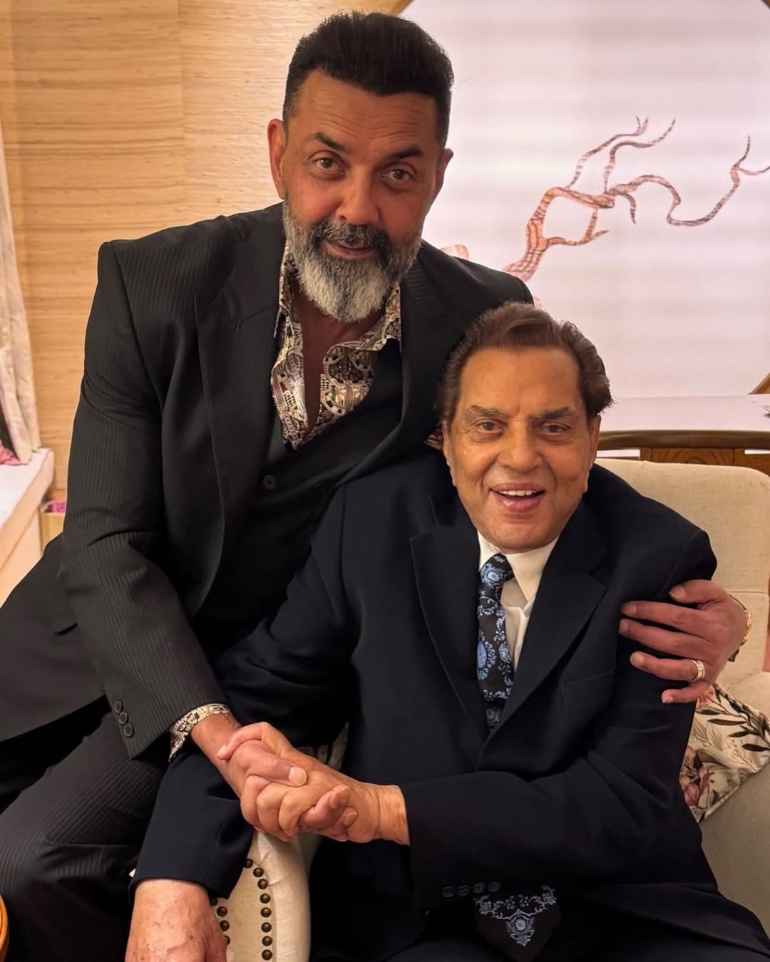 Bobby Deol's Post For 'Hero' Dharmendra On 90th Birth Anniversary: <i>"Har Tapakte Aansu Mein Saath Nibhaya"</i>