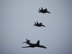 US Flew Bombers, Fighter Jets, Drones Along Venezuela Coast Amid Tensions