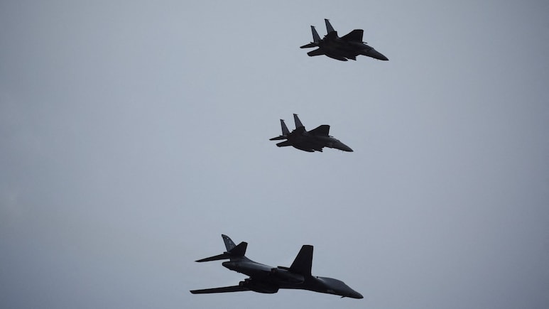 US Flew Bombers, Fighter Jets, Drones Along Venezuela Coast Amid Tensions