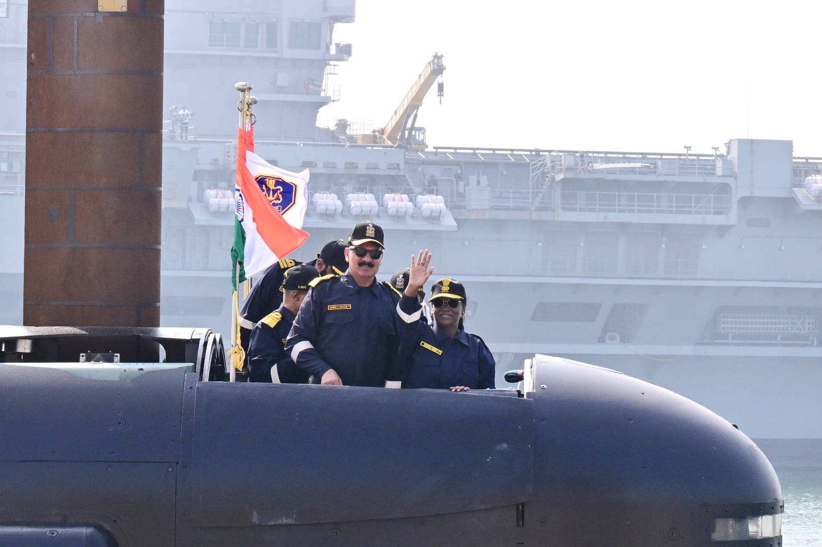 President Murmu Embarks On Submarine Sortie At Karwar Naval Base &mdash; See Pictures