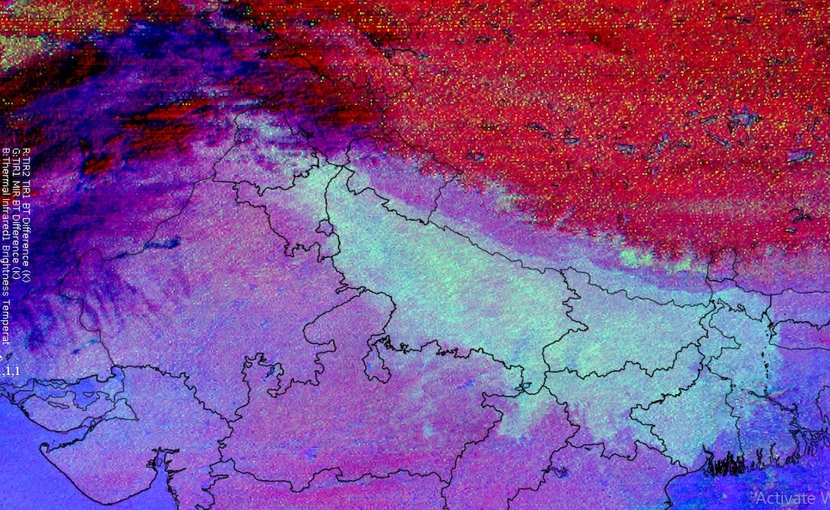 उत्तर भारत के कई राज्य कोहरे के प्रभावित