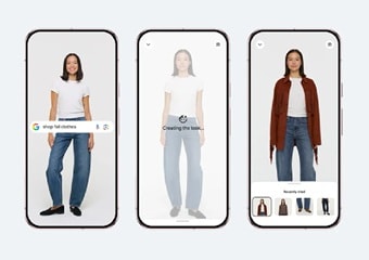 Google के ट्राई ऑन टूल से ऑनलाइन शॉपिंग आसान, घर बैठे खुद पर वर्चुअली ट्राई कर पाएंगे कपड़े और जूते