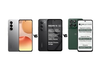 Realme P4x 5G vs Moto G67 Power 5G vs Redmi 15 5G: जानें 20 हजार में कौन सा फोन है बेस्ट