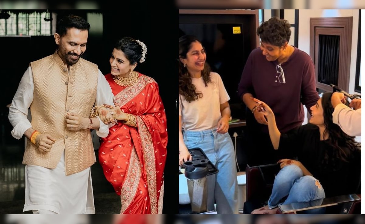 Days After Wedding With Raj Nidimoru, Samantha Goes Back To Work. See Photo