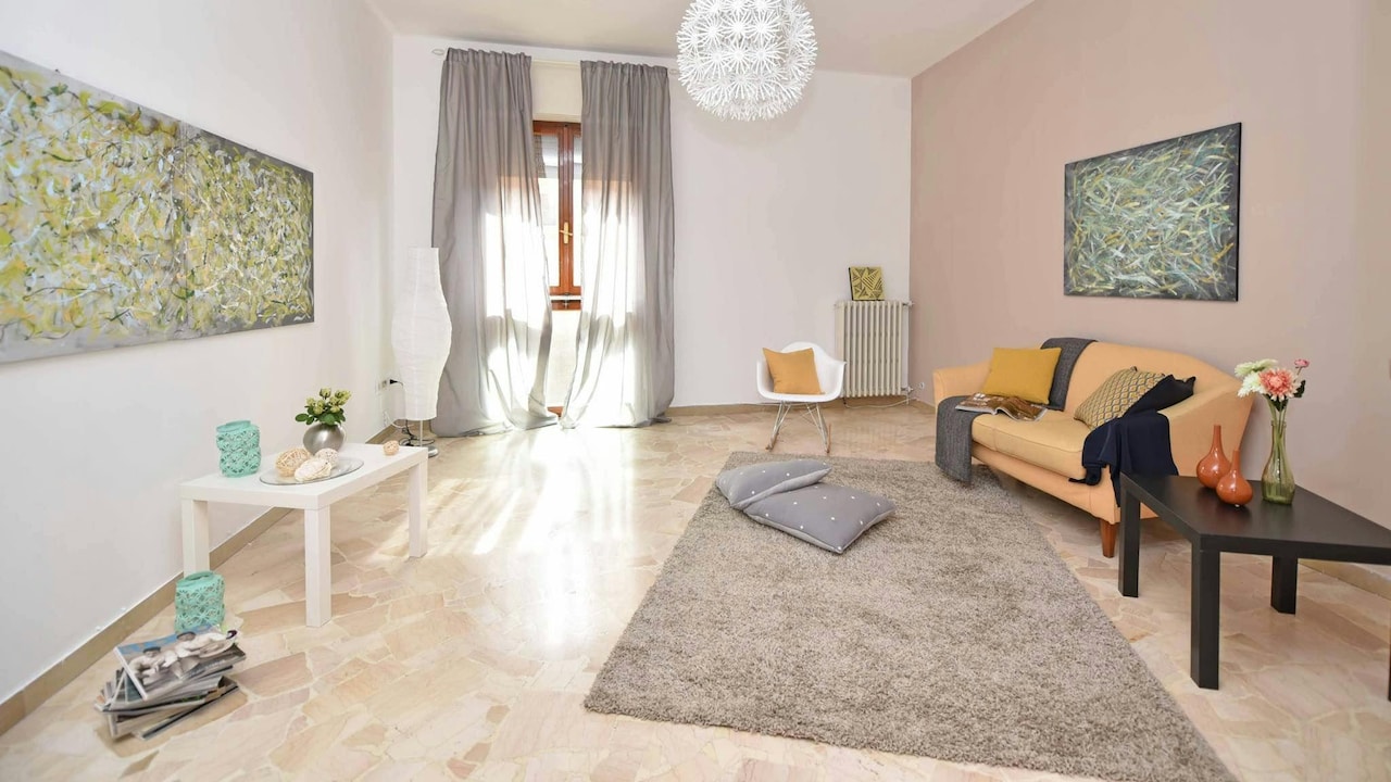 Try cool undertones to add some depth to your room;