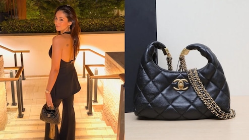 Mira Kapoor Styles A Rs 5 Lakh Chanel Black Hobo Bag During Dubai Outing. What It Looks Like