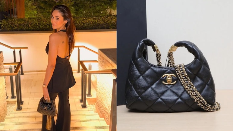 Mira Kapoor Styles A Rs 5 Lakh Chanel Black Hobo Bag During Dubai Outing. What It Looks Like
