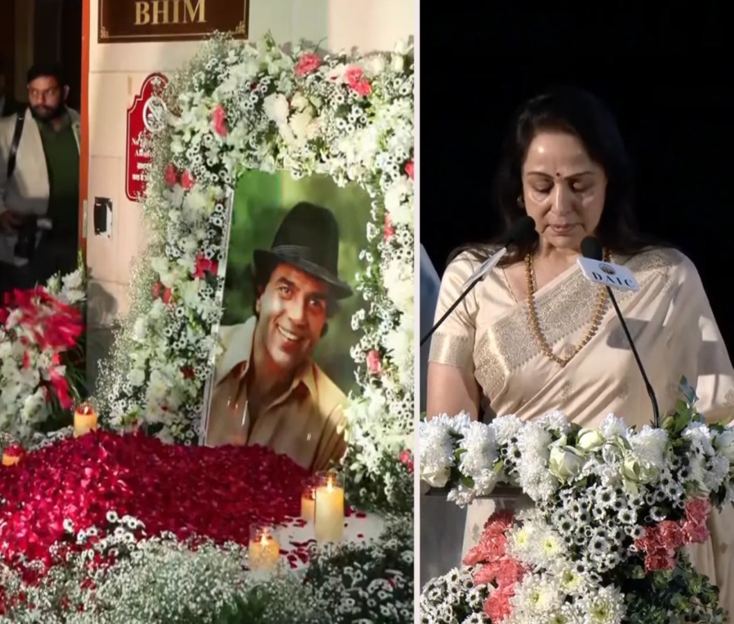 'हमारा प्यार सच्चा था', धर्मेंद्र की प्रेयर मीट में रो पड़ीं हेमा मालिनी