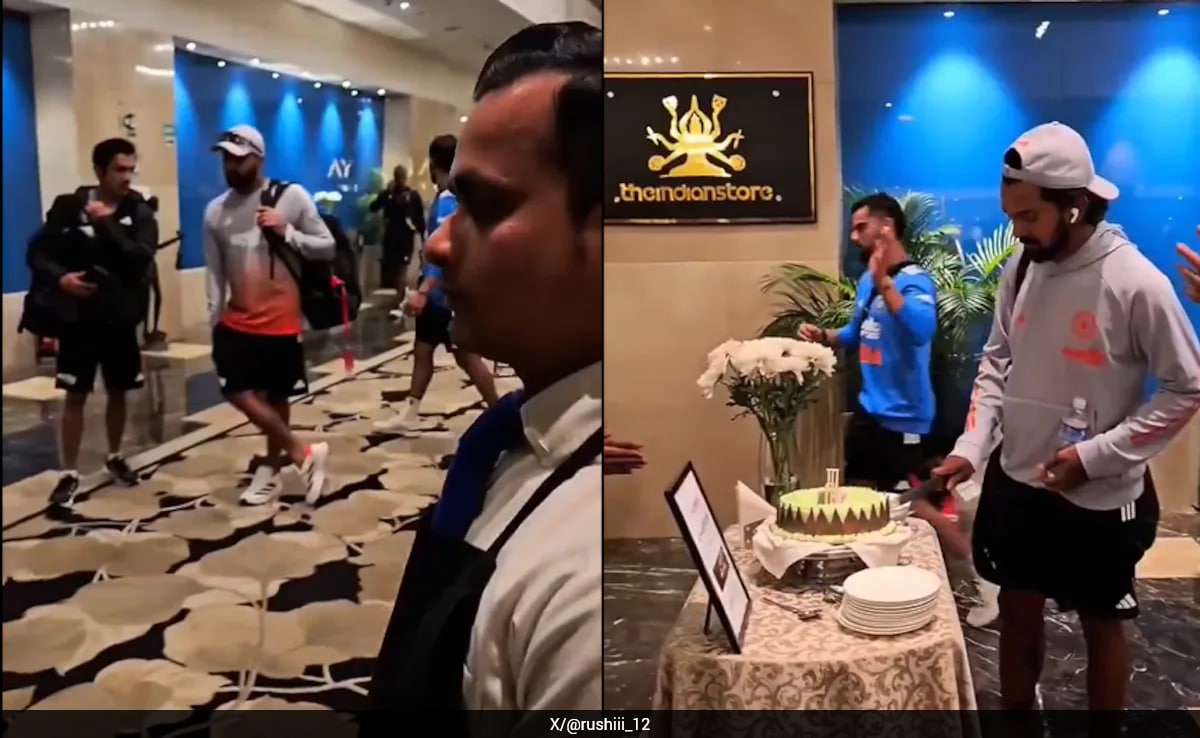 Rohit Sharma, Gautam Gambhir In Intense Hotel Lobby Chat, Virat Kohli Skips Celebrations. Watch