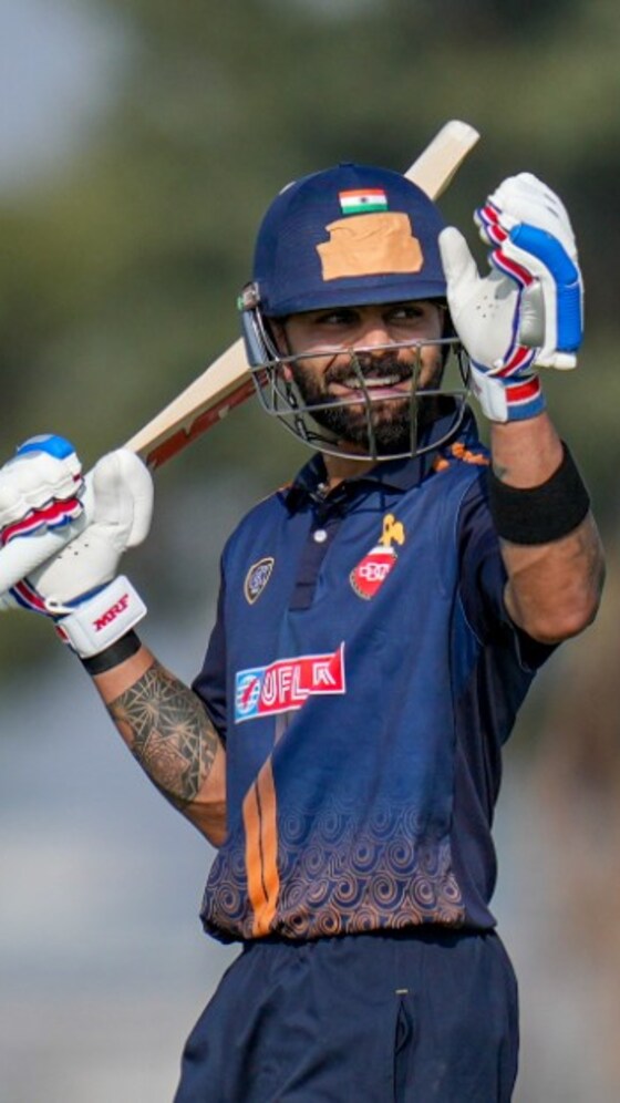 Kohli, Rohit Smash Tons On Vijay Hazare Return