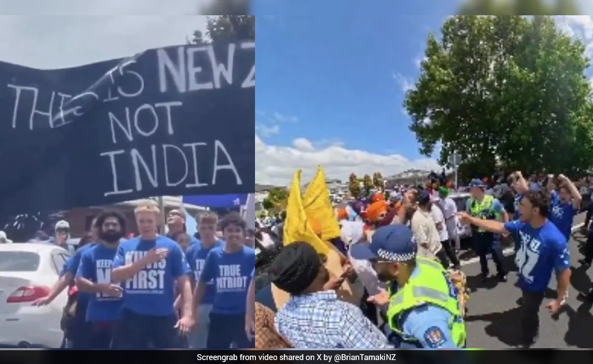 Row Erupts After New Zealand Far-Right Group Halts Sikh Procession With Haka