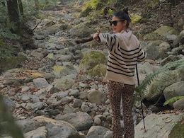 ट्रेकिंग पर गई थी एक्ट्रेस, तेंदुए की दहाड़ सुन कांपे पैर, जान बचाने के लिए भागने की आई नौबत