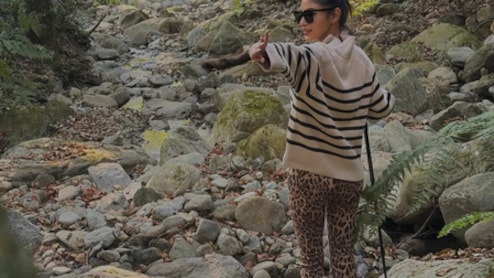 ट्रेकिंग पर गई थी एक्ट्रेस, तेंदुए की दहाड़ सुन कांपे पैर, जान बचाने के लिए भागने की आई नौबत