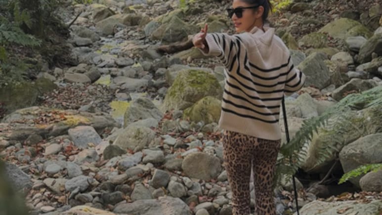 ट्रेकिंग पर गई थी एक्ट्रेस, तेंदुए की दहाड़ सुन कांपे पैर, जान बचाने के लिए भागने की आई नौबत