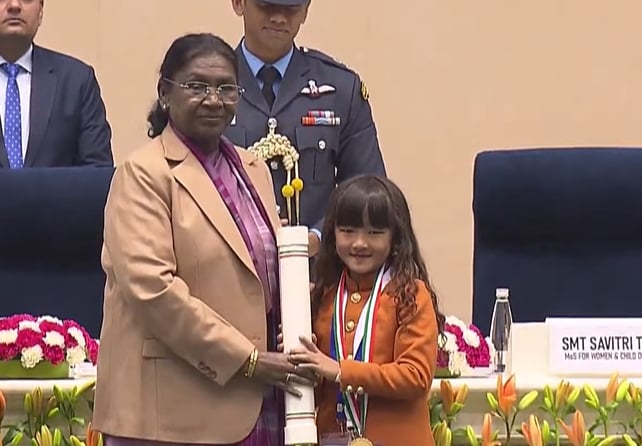 मिजोरम की 9 साल की एस्तेर लालदुहावमी हनामते 