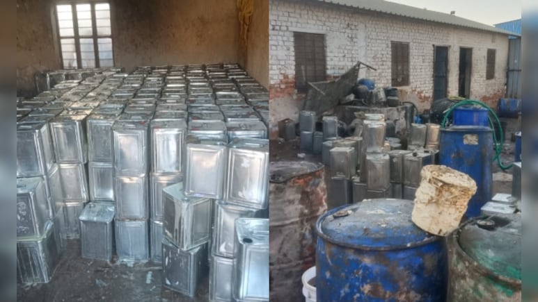 Rajasthan News: केमिकल से बन रह था घी, सालासर में नकली घी फैक्ट्री का भंडाफोड़,&nbsp;7500 लीटर मिलावटी घी जब्त