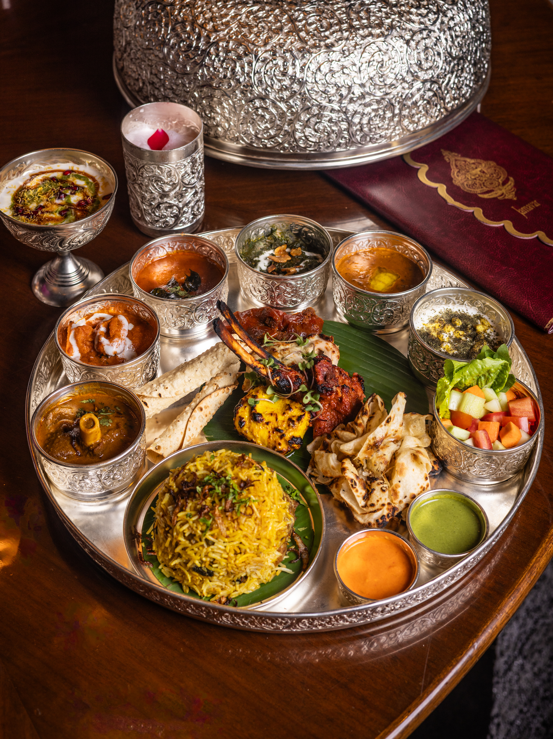 In New Delhi, A Culinary Tribute As Rich As Kashmir's Jamavar Shawls
