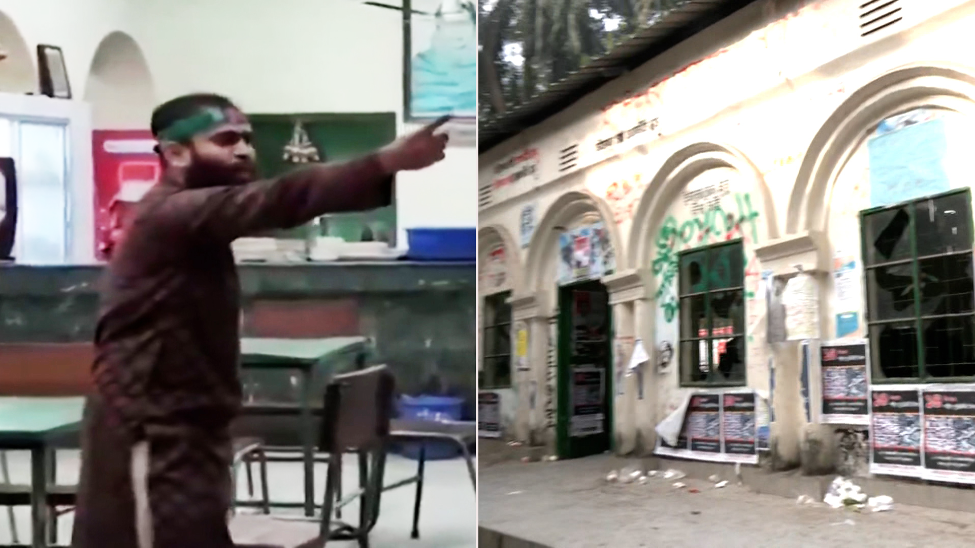 Dhaka University's Madhur Canteen Vandalised, 'Boycott' Slogans Smeared on Walls