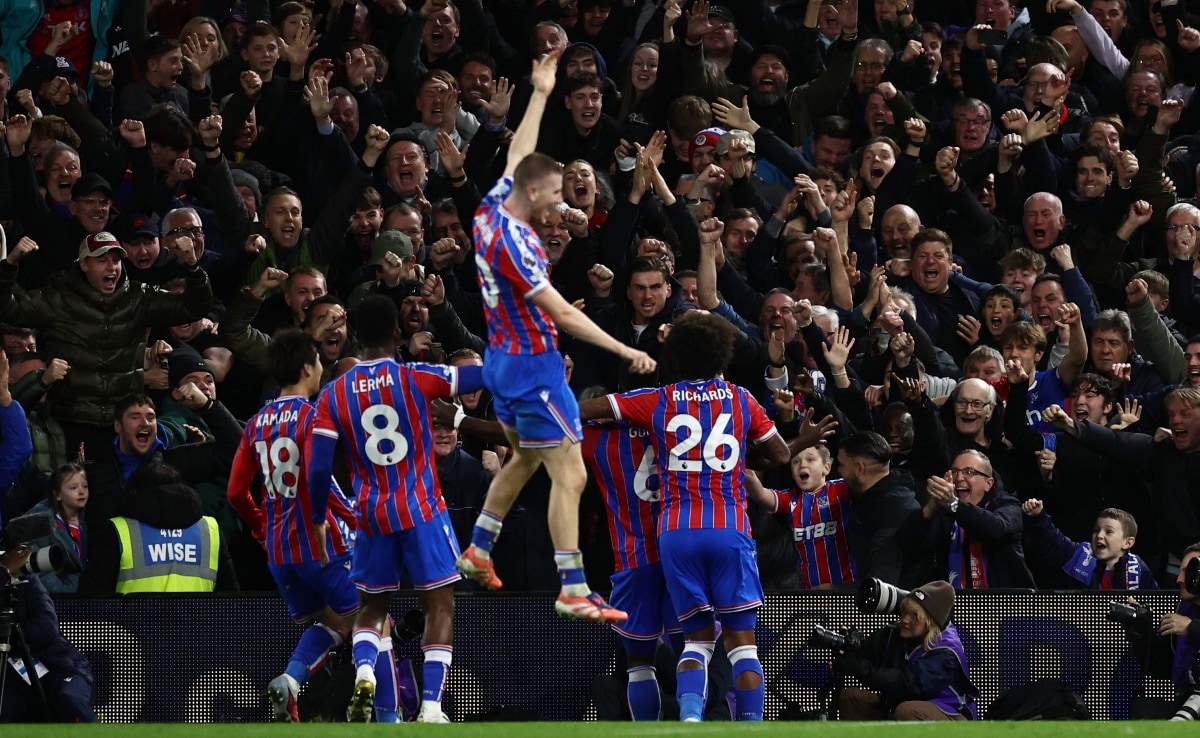 Marc Guehis Late Goal Lifts Crystal Palace To 4th Place In Premier League