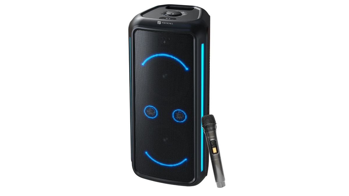 250W पावर वाला पार्टी स्पीकर! Portronics Iron Beats 5 Prime लॉन्च, RGB लाइटिंग जैसे फीचर्स, जानें कीमत