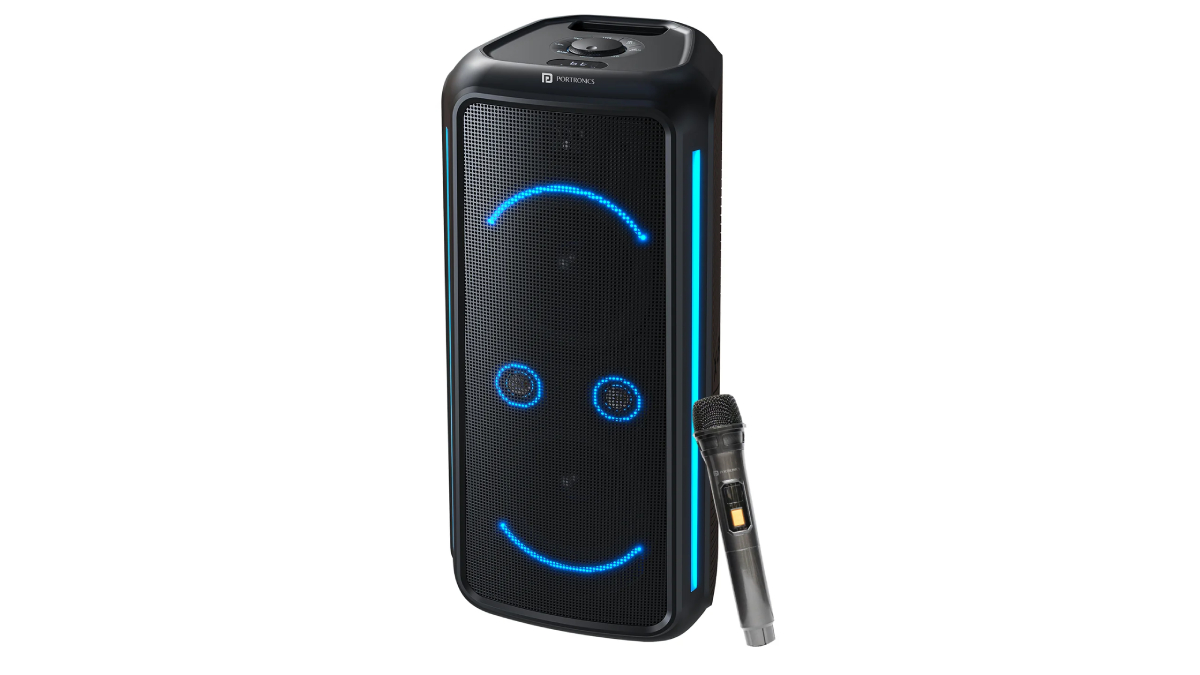 250W पावर वाला पार्टी स्पीकर! Portronics Iron Beats 5 Prime लॉन्च, RGB लाइटिंग जैसे फीचर्स, जानें कीमत