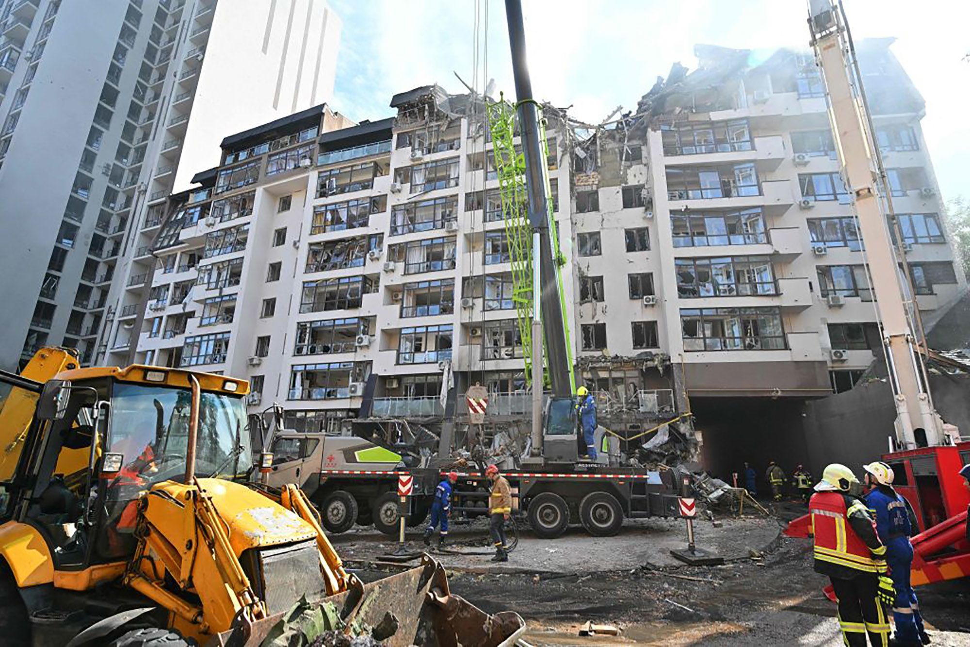 Ukraine Latest: At Least 18 Dead After Missile Strike on Mall