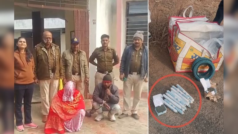 MP में बड़ी मात्रा में विस्फोटक बरामद! पुलिस ने जब्त किए 400 डेटोनेटर; उत्तर प्रदेश से है कनेक्शन