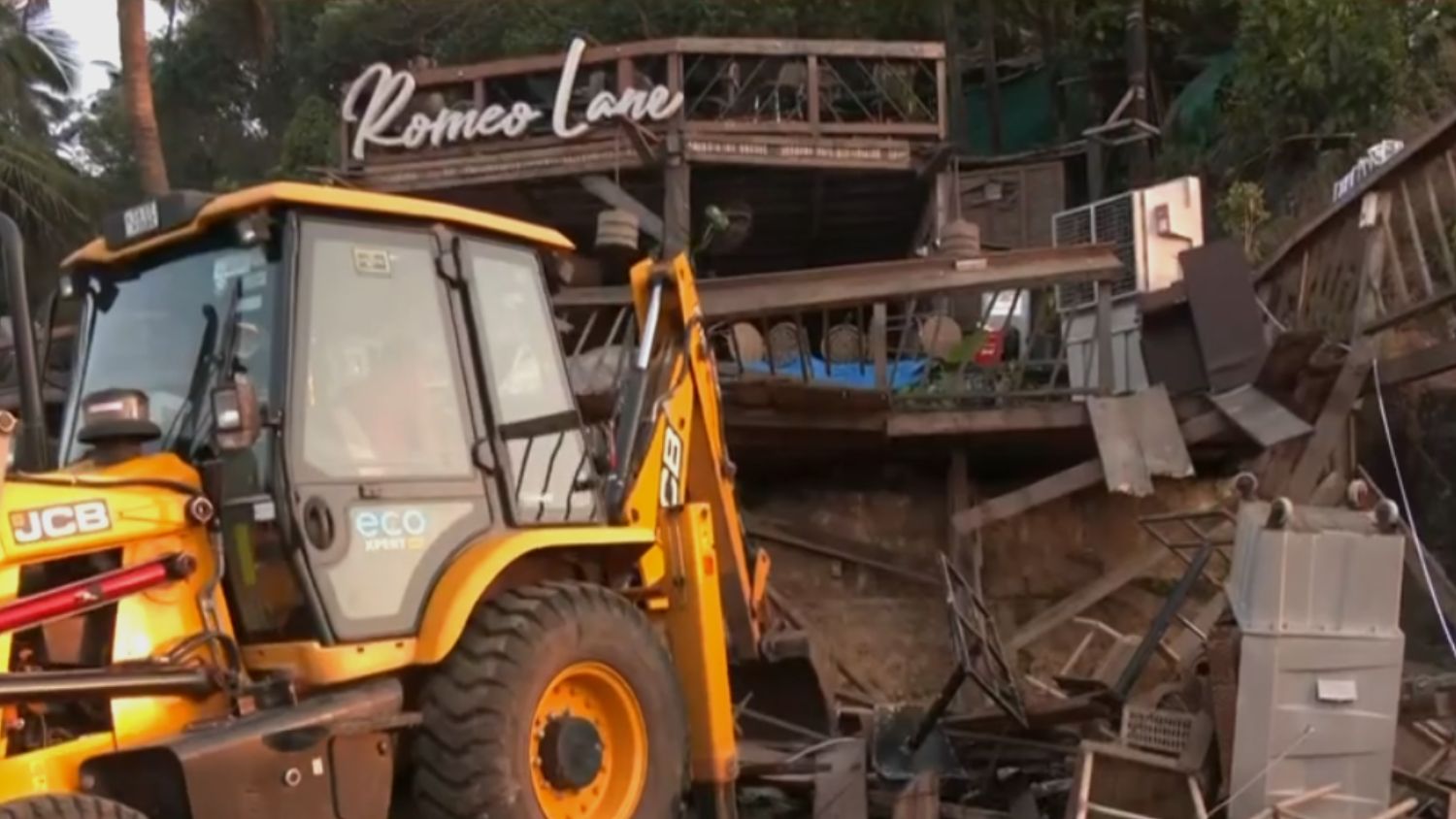 Demolition Begins At 2nd Club Owned By Luthras, Missing Since Goa Fire