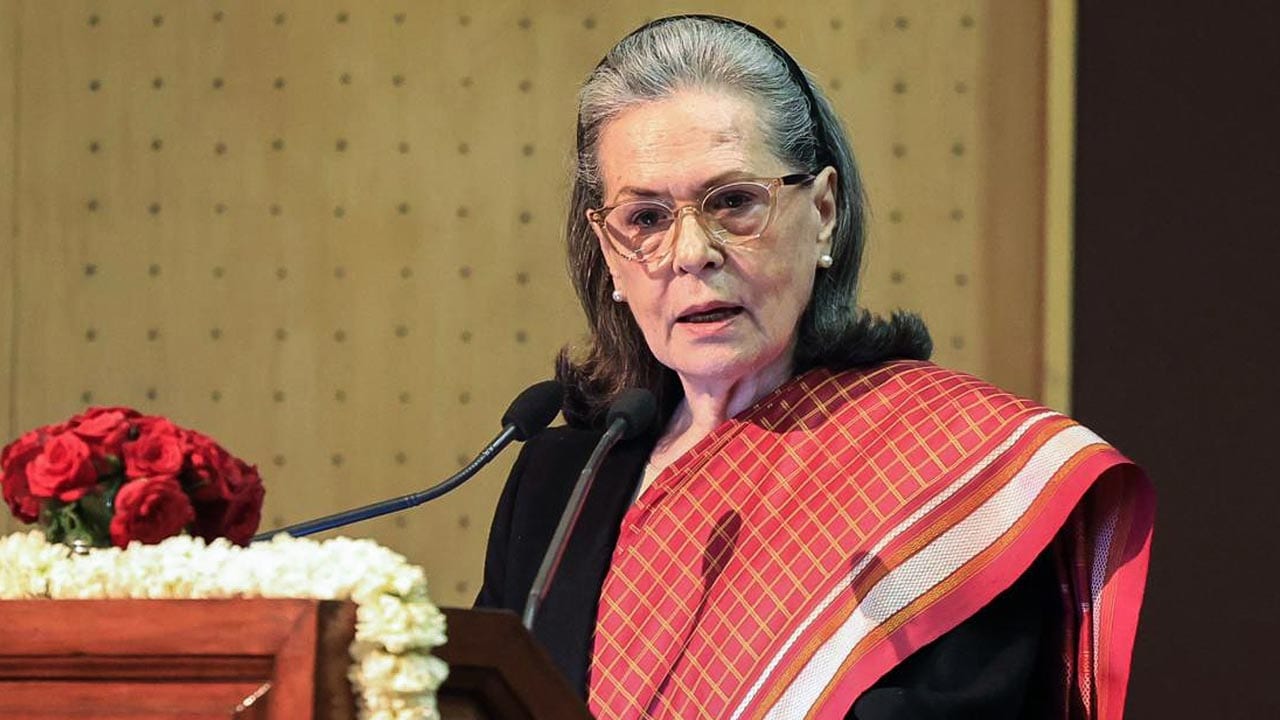 Sonia Gandhi Accuses BJP of "Vilifying" Nehru's Legacy