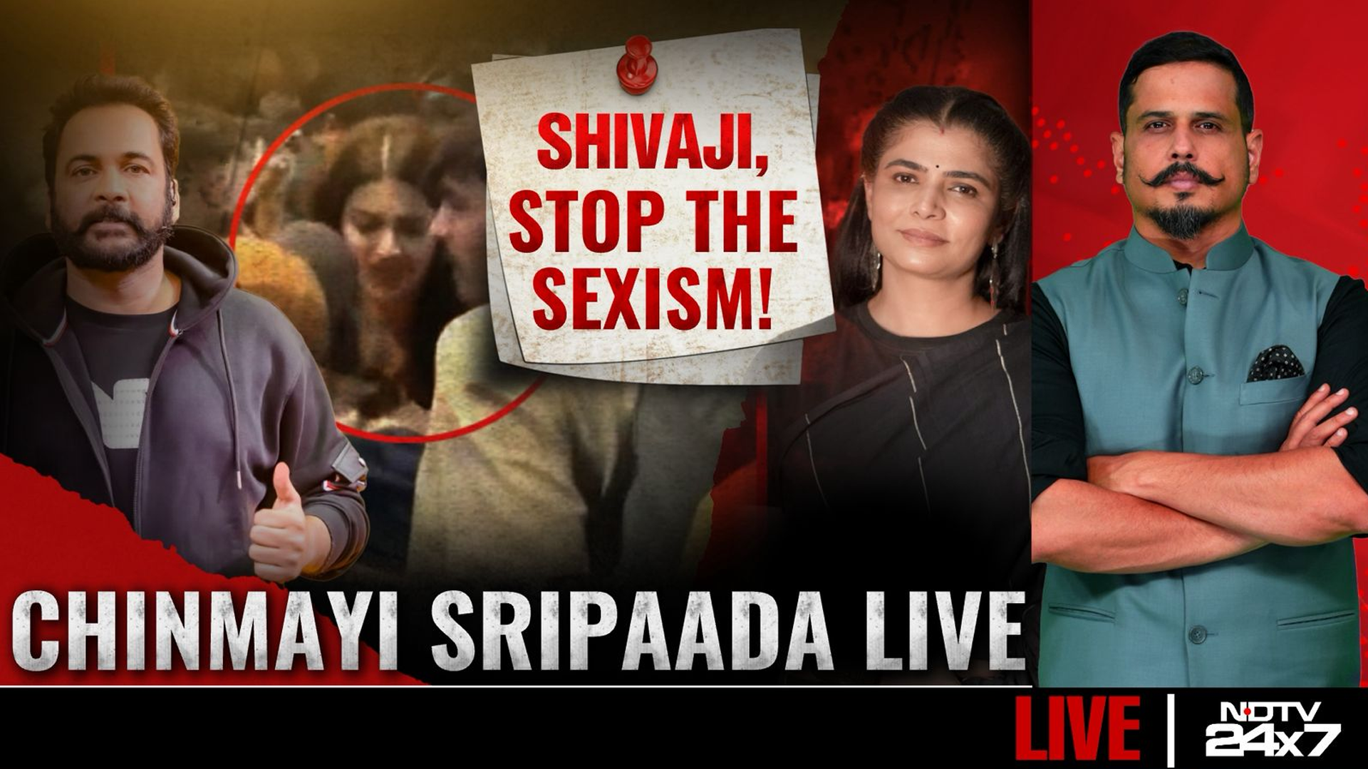 'Sivaji, Stop the Sexism': Chinmayi Sripaada Calls Out Sexist Remark