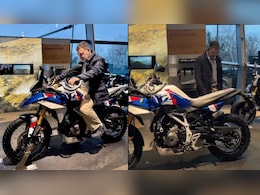 Rahul Gandhi Checks Out BMW 450 GS In Munich; Check Pics