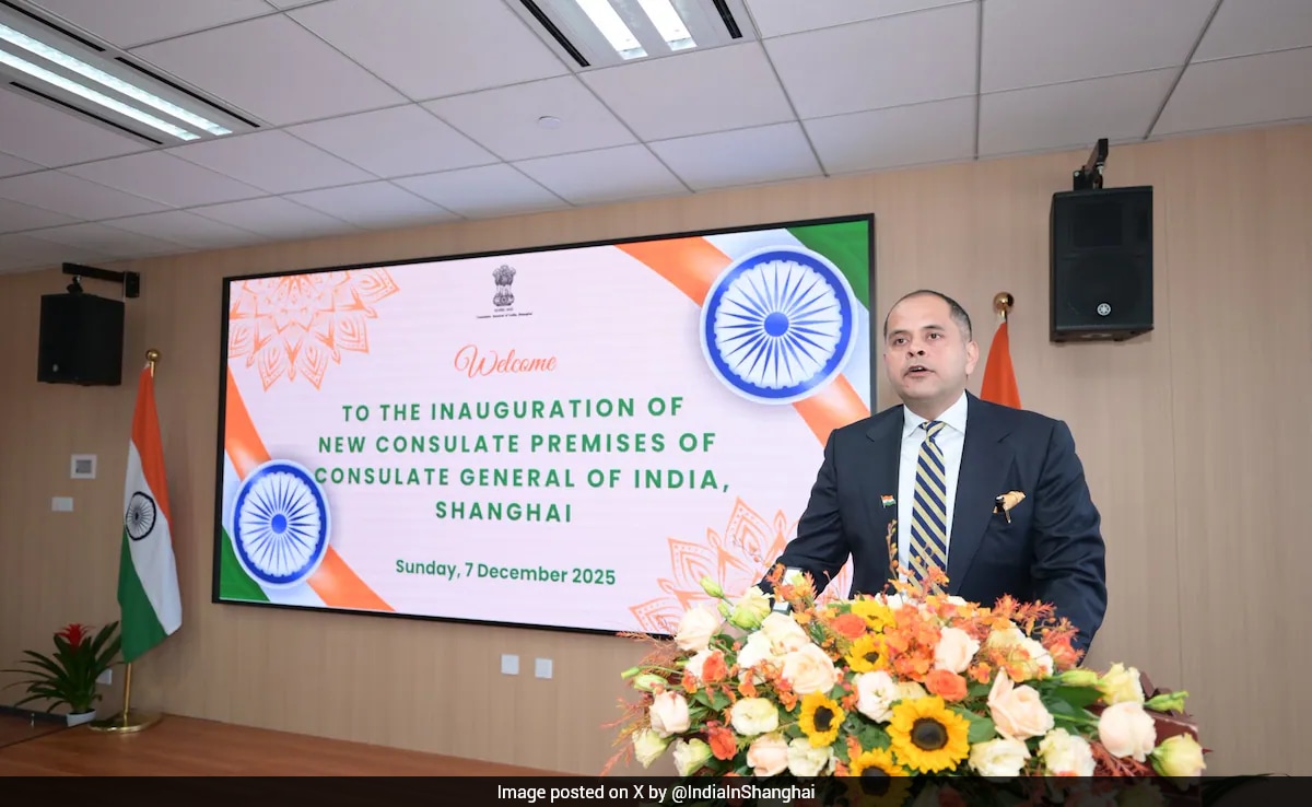 India Opens New Consulate Building In Shanghai After 32 Years