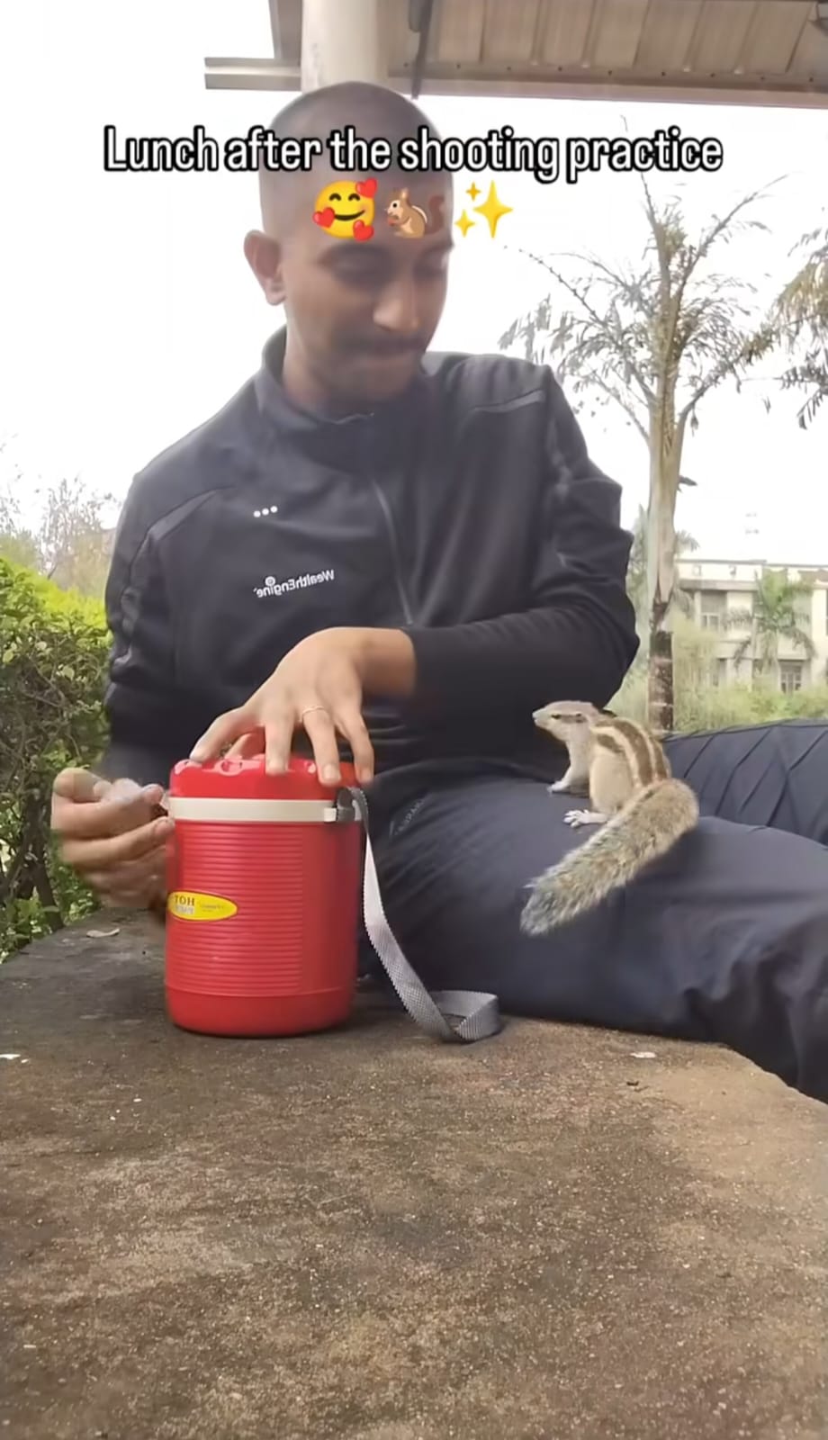 'She's More Excited': Internet Reacts To Man's Adorable Lunch With Squirrel