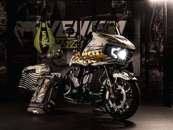 Indian Challenger Venum Custom Bike Breaks Cover: Pics