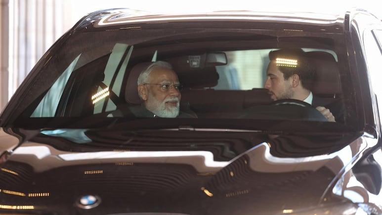 All About Jordan's Crown Prince Who Drove PM Modi In His BMW
