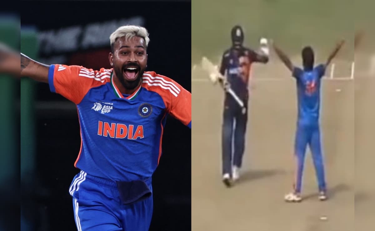 Watch: Hardik Pandya Shares Cute Moment With Ravi Bishnoi After Bowler Gets Him Out. Gesture Is Viral