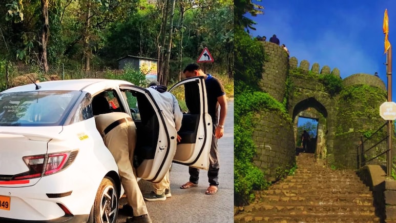 Pune News : शिवरायांच्या सिंहगडावर संतापजनक कृत्य; गाडीच्या तपासणीदरम्यान आढळलं...