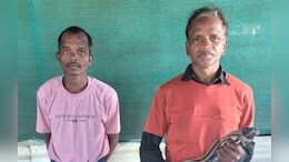 42 लाख के इनामी दो कुख्यात नक्सलियों का समर्पण; CRPF शिविर में डाले हथियार