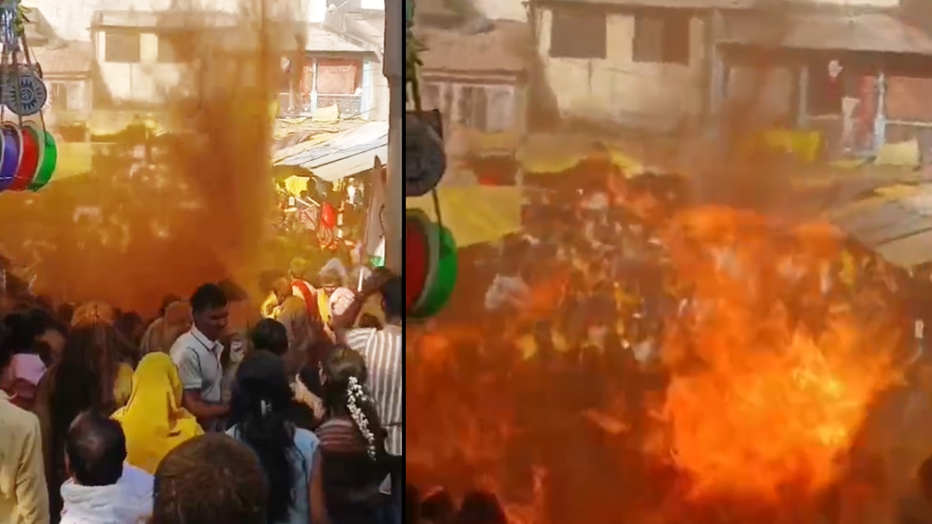 Pune Local Polls Victory Celebrations Turn Tragic, Councilor Among 16 Injured In Fire