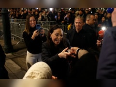 Machado Makes First Public Appearance In 11 Months After Nobel Ceremony